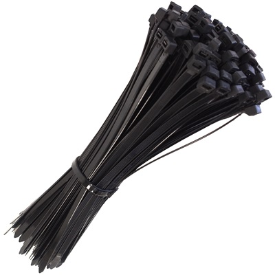 Black Cable Ties 370mm x 7.6mm